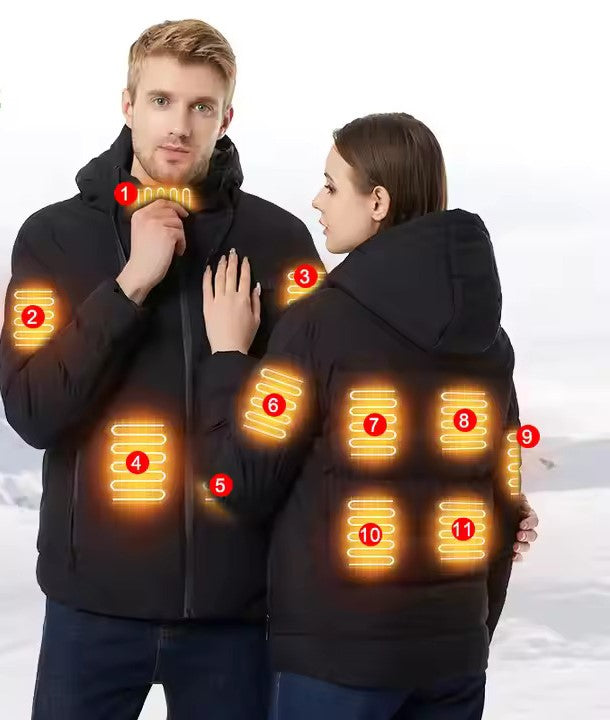 "Rechargeable Heated Jacket – Ultimate Comfort for Every Adventure"